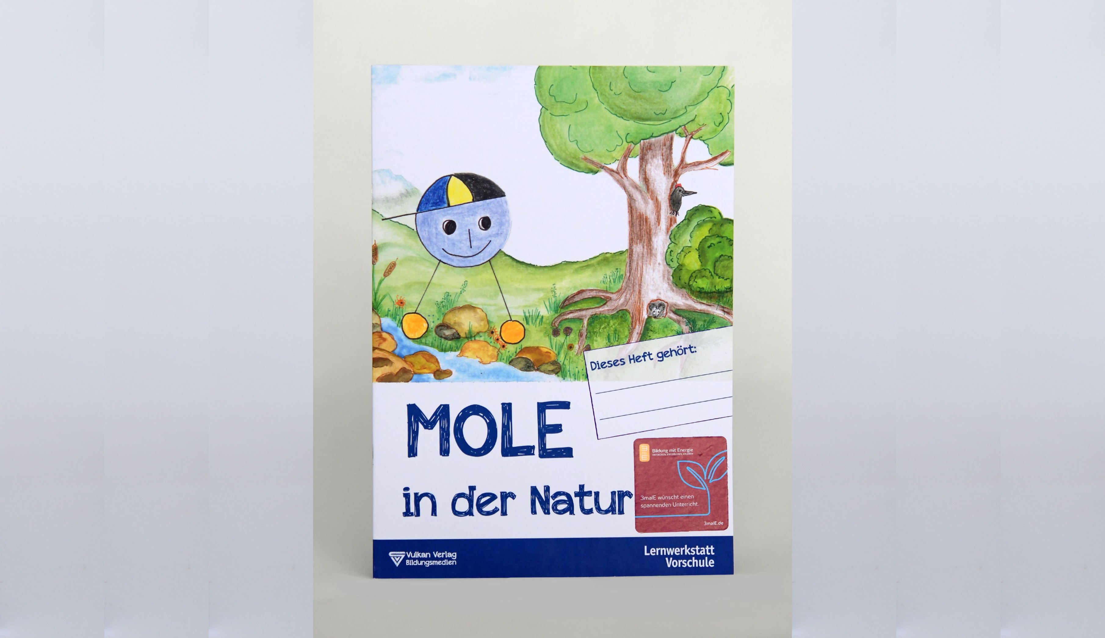 Malbuch „Mole in der Natur“